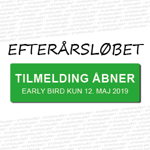 EARLY BIRD // EFTERÅRSLØBET 2019
