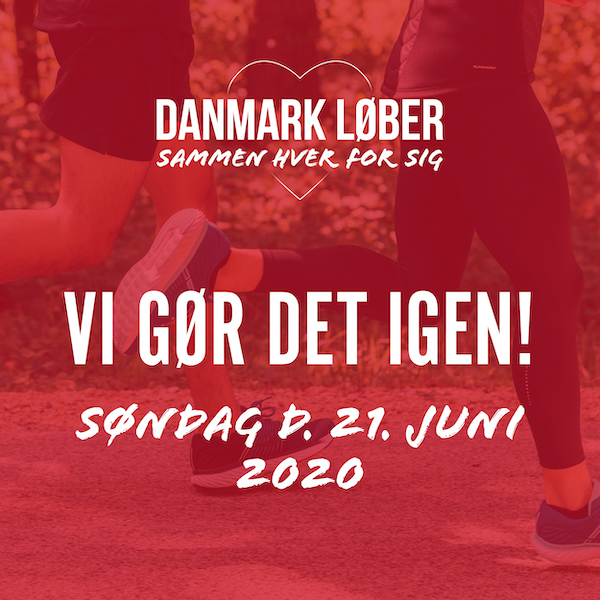 DANMARK LØBER igen den 21. juni 2020